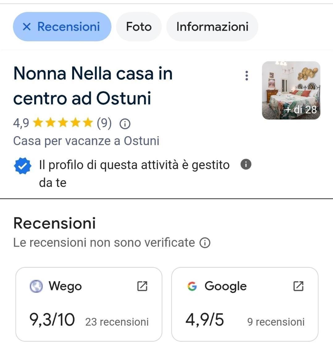 Апартаменты Nonna Nella Casa In Centro Остуни Экстерьер фото
